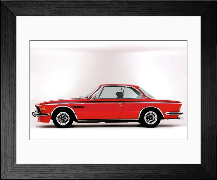 Framed Print : 1973 BMW 3.0 CSL Framed Print : 1973 BMW 3.0 CSL
