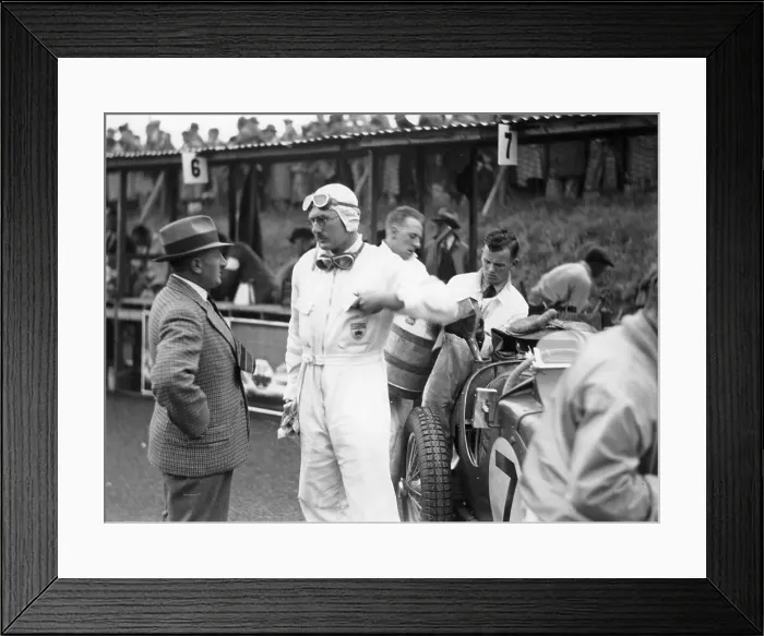 Framed Print : George Eyston at the Isle of Man TT, 1933 Framed Print : George Eyston at the Isle of Man TT, 1933