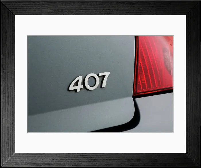 Framed Print : 2004 Peugeot 407 Framed Print : 2004 Peugeot 407