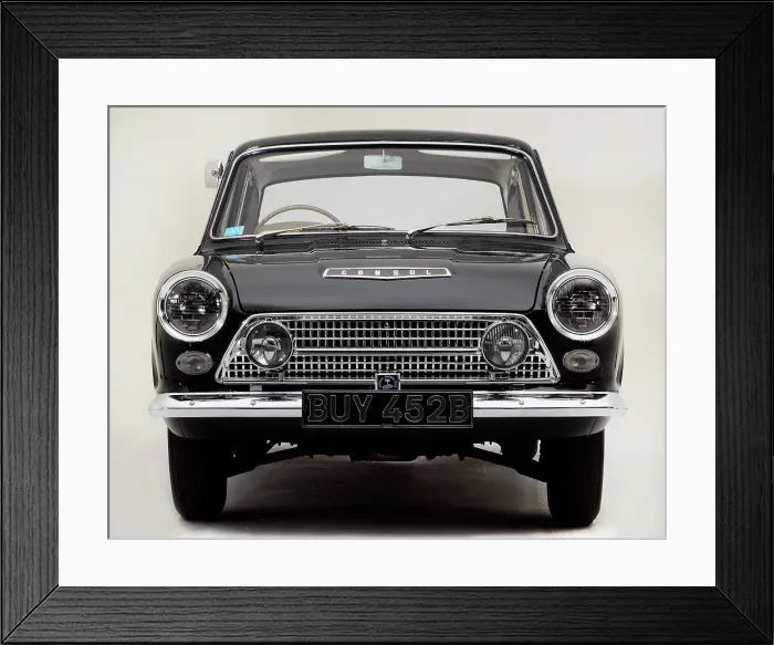 Framed Print : 1962 Ford Consul Cortina Deluxe Framed Print : 1962 Ford Consul Cortina Deluxe