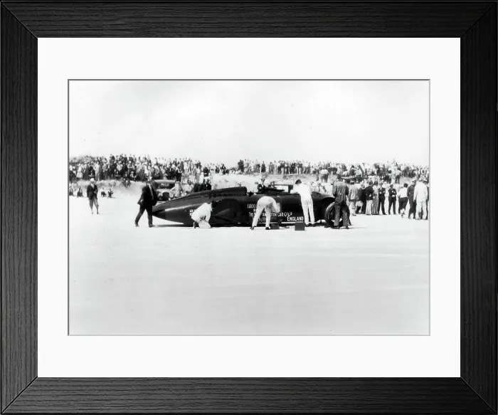 Framed Print : Sunbeam 1000hp World Land speed record attempt at Daytona 1927 Framed Print : Sunbeam 1000hp World Land speed record attempt at Daytona 1927