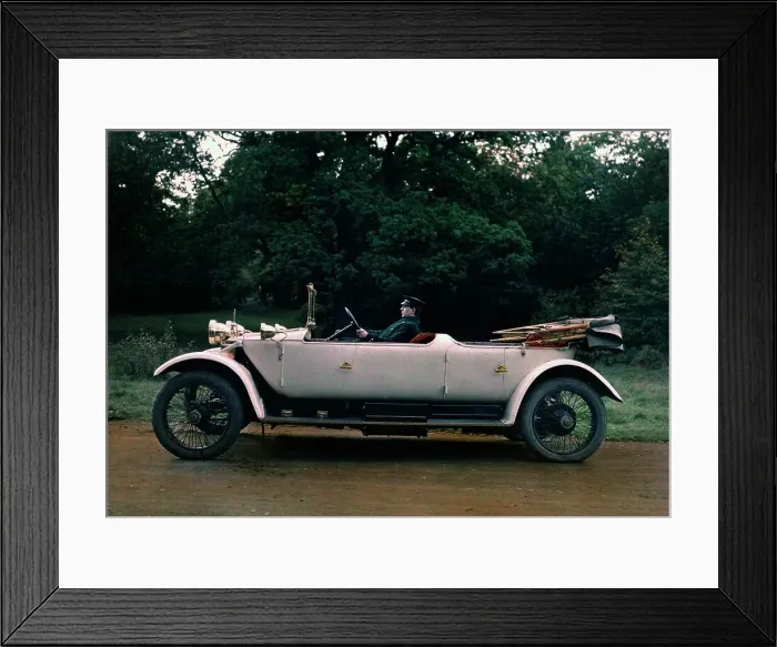 Framed Print : 1913 Lanchester 38hp tourer Framed Print : 1913 Lanchester 38hp tourer