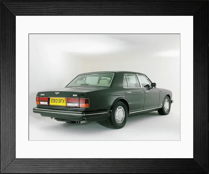 Framed Print : 1987 Bentley Turbo Framed Print : 1987 Bentley Turbo