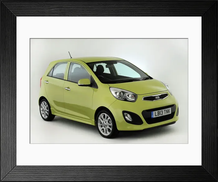 Framed Print : 2013 Kia Picanto Framed Print : 2013 Kia Picanto