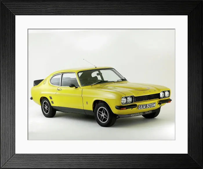 Framed Print : 1973 Ford Capri RS 3100 Framed Print : 1973 Ford Capri RS 3100