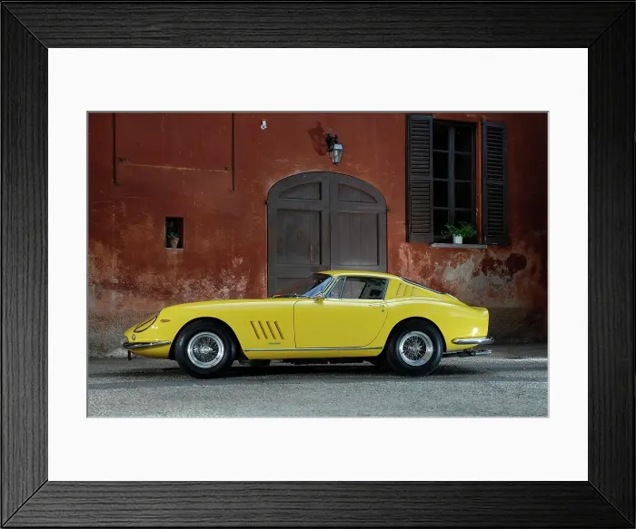 Framed Print : 1966 Ferrari 275 GTB4 Framed Print : 1966 Ferrari 275 GTB4