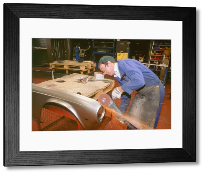 Framed Print : MG heritage factory 1989 Framed Print : MG heritage factory 1989