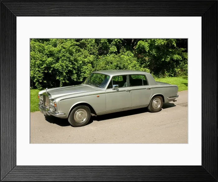 Framed Print : 1968 Rolls Royce Silver Shadow Framed Print : 1968 Rolls Royce Silver Shadow