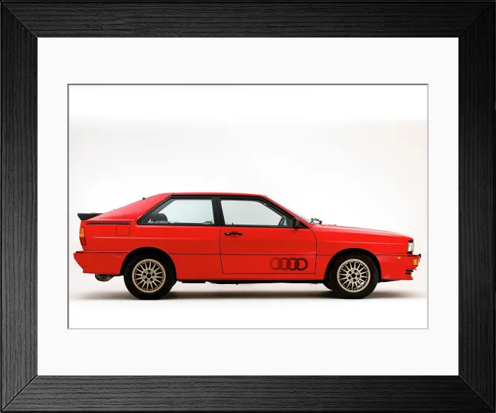 Framed Print : 1983 Audi Quattro Framed Print : 1983 Audi Quattro