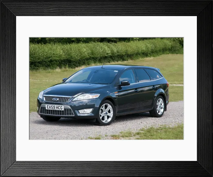 Framed Print : 2009 Ford Mondeo Tdci Estate Framed Print : 2009 Ford Mondeo Tdci Estate
