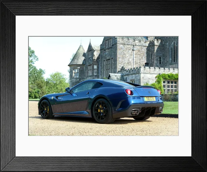 Framed Print : 2010 Ferrari 599 GTO Framed Print : 2010 Ferrari 599 GTO