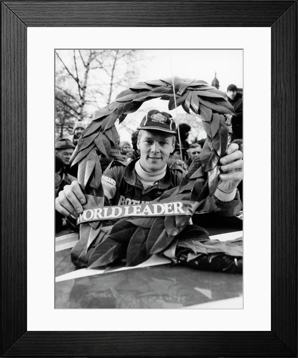 Framed Print : Ari Vatanen, the World Rally Champion, 1981 Framed Print : Ari Vatanen, the World Rally Champion, 1981