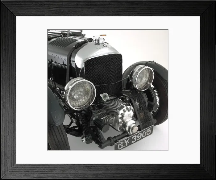 Framed Print : 1930 Bentley 4.5 litre blower Framed Print : 1930 Bentley 4.5 litre blower