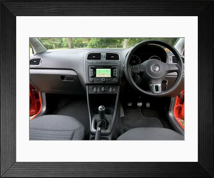 Framed Print : 2011 Volkswagen Polo SEL 1.2 Tsi Framed Print : 2011 Volkswagen Polo SEL 1.2 Tsi