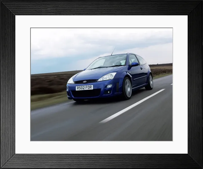 Framed Print : 2002 Ford Focus RS Framed Print : 2002 Ford Focus RS
