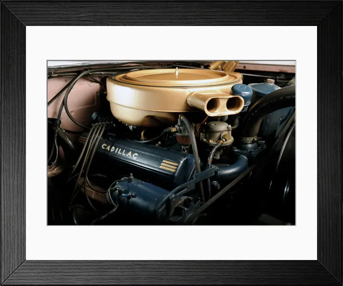 Framed Print : Cadillac Eldorado 1959. Artist: Simon Clay Framed Print : Cadillac Eldorado 1959. Artist: Simon Clay