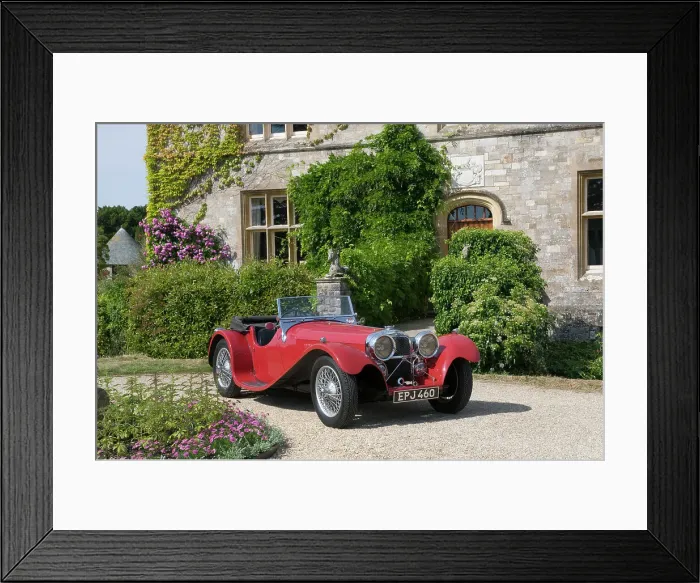 Framed Print : 1937 SS 100 Framed Print : 1937 SS 100