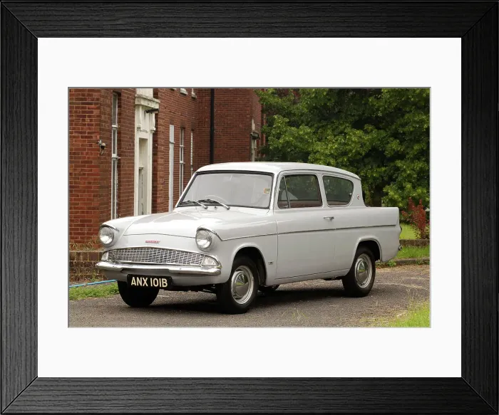 Framed Print : 1964 Ford Anglia Deluxe Framed Print : 1964 Ford Anglia Deluxe