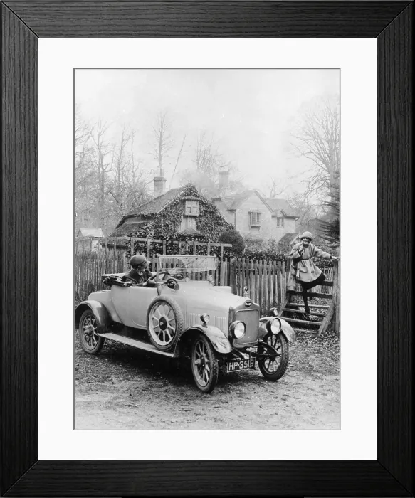 Framed Print : 1922 Calcott 11.9 hp, (c1922?) Framed Print : 1922 Calcott 11.9 hp, (c1922?)