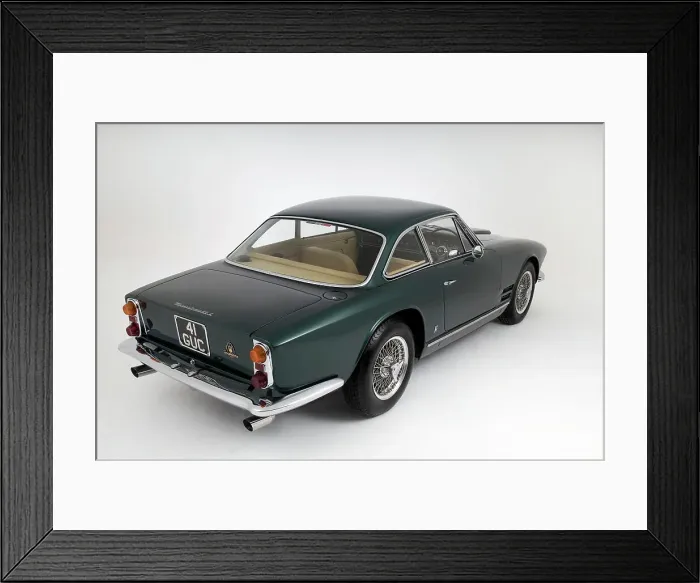 Framed Print : 1963 Maserati Sebring 3500GT Framed Print : 1963 Maserati Sebring 3500GT