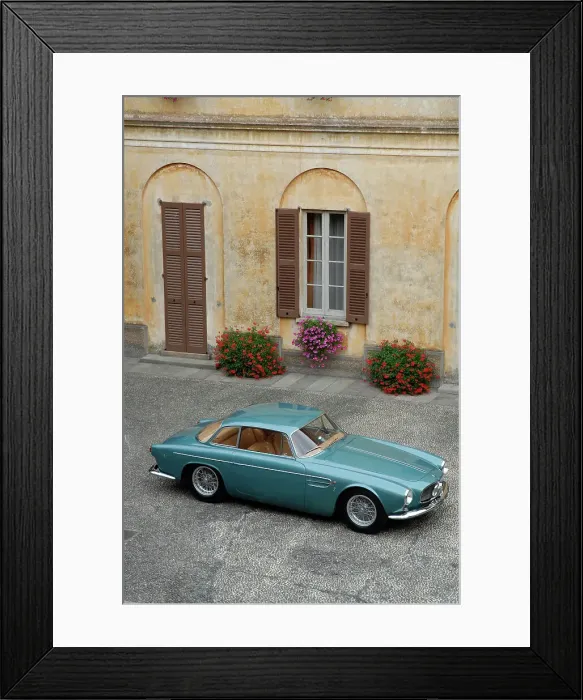 Framed Print : 1956 Maserati GT 2000 Alemanno Framed Print : 1956 Maserati GT 2000 Alemanno