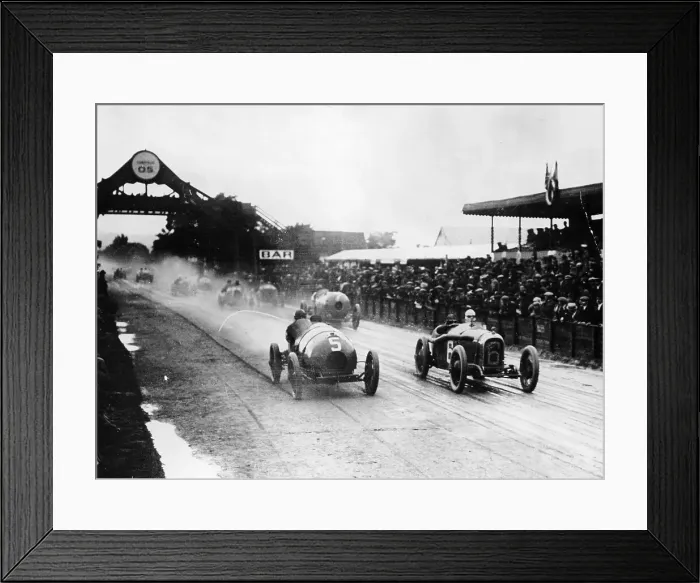Framed Print : Competitors in the French Grand Prix, Strasbourg, 1922 Framed Print : Competitors in the French Grand Prix, Strasbourg, 1922