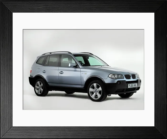 Framed Print : 2005 BMW X3 Framed Print : 2005 BMW X3