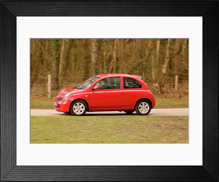 Framed Print : 2003 Nissan Micra Dci Framed Print : 2003 Nissan Micra Dci