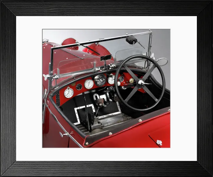 Framed Print : 1930 Alfa Romeo 6C 1750 Framed Print : 1930 Alfa Romeo 6C 1750