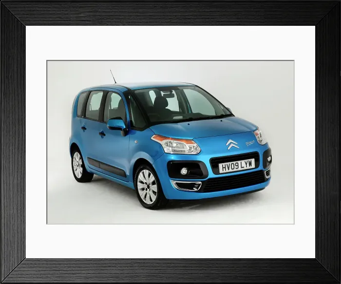 Framed Print : 2009 Citroen C3 Picasso Framed Print : 2009 Citroen C3 Picasso