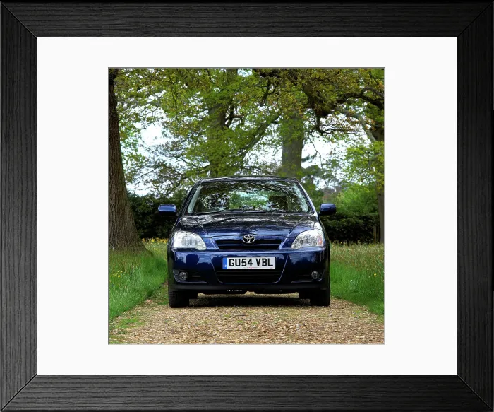 Framed Print : 2004 Toyota Corolla Framed Print : 2004 Toyota Corolla