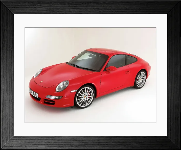 Framed Print : 2004 Porsche 911 Carrera 2s Framed Print : 2004 Porsche 911 Carrera 2s