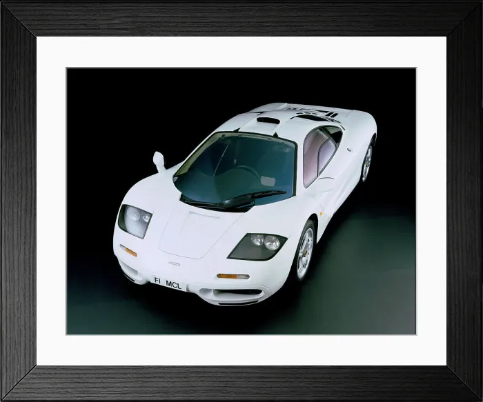 Framed Print : 1995 McLaren F1 road car Framed Print : 1995 McLaren F1 road car