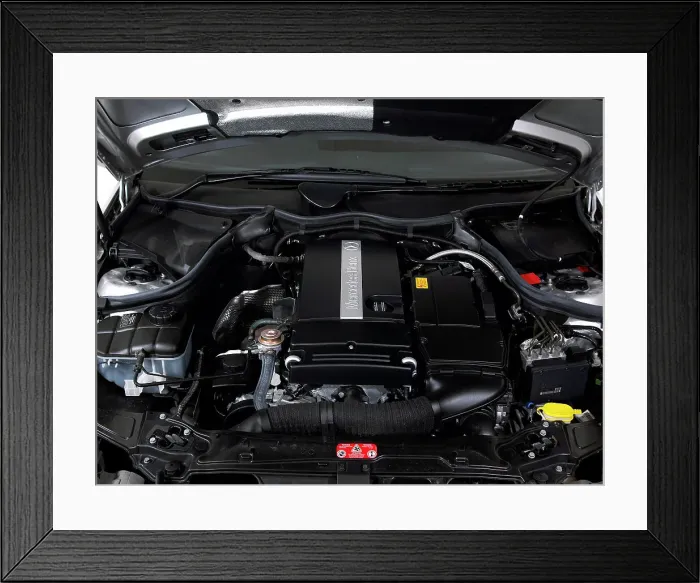 Framed Print : 2003 Mercedes Benz C200k Coupe Framed Print : 2003 Mercedes Benz C200k Coupe