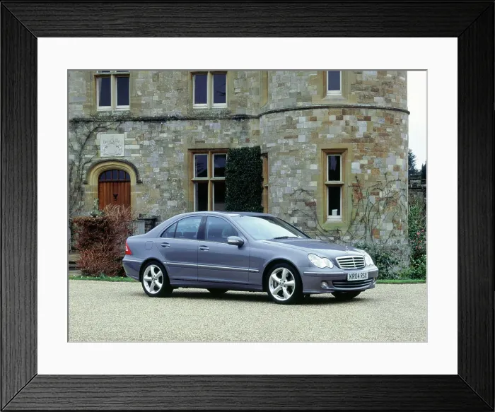 Framed Print : 2004 Mercedes Benz C230 Kompressor Framed Print : 2004 Mercedes Benz C230 Kompressor