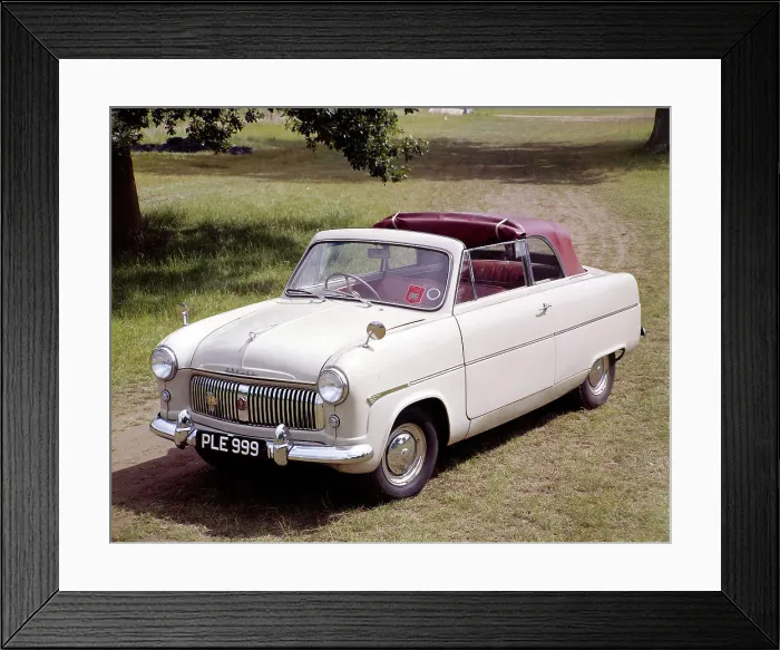 Framed Print : A 1955 Ford Consul Convertible MK 1 Framed Print : A 1955 Ford Consul Convertible MK 1