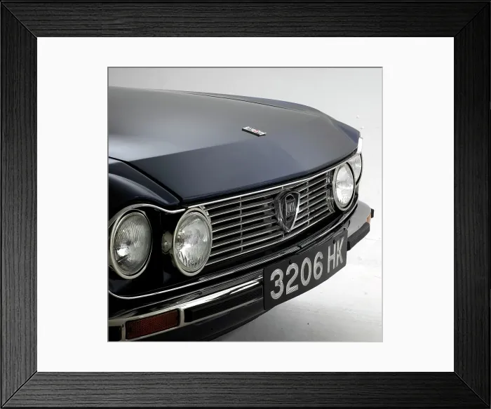 Framed Print : 1972 Lancia Fulvia 1600 HF Framed Print : 1972 Lancia Fulvia 1600 HF