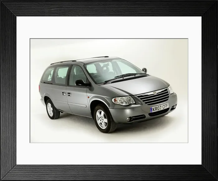 Framed Print : 2007 Chrysler Grand Voyager Framed Print : 2007 Chrysler Grand Voyager