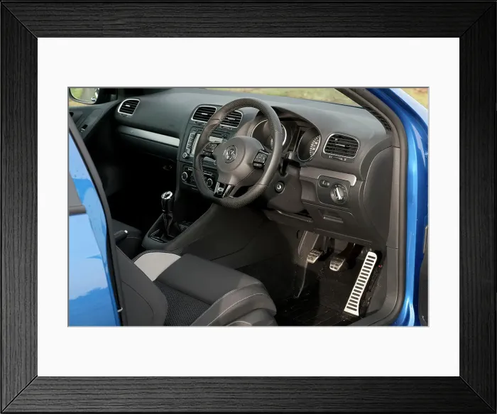 Framed Print : 2011 Vokswagen Golf R Tsi Framed Print : 2011 Vokswagen Golf R Tsi