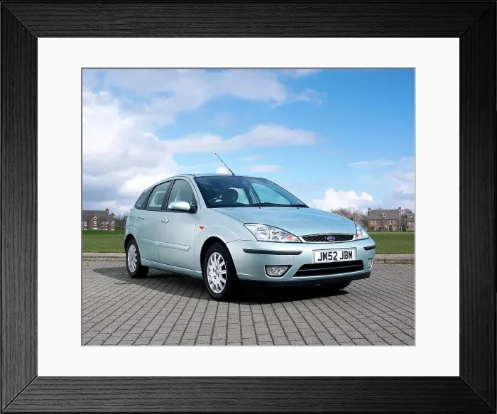 Framed Print : 2002 Ford Focus Framed Print : 2002 Ford Focus