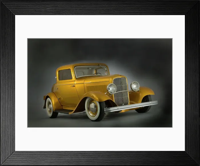 Framed Print : 1932 Ford Model B Custom Car Framed Print : 1932 Ford Model B Custom Car