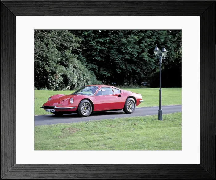 Framed Print : 1973 Ferrari Dino 246 GT Framed Print : 1973 Ferrari Dino 246 GT