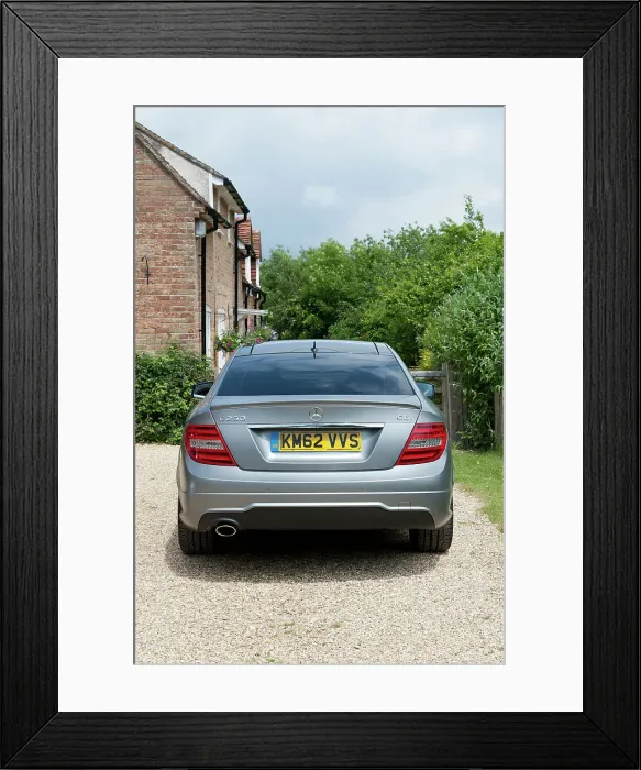 Framed Print : 2013 Mercedes Benz C250 Cdi Coupe AMG Sport Framed Print : 2013 Mercedes Benz C250 Cdi Coupe AMG Sport
