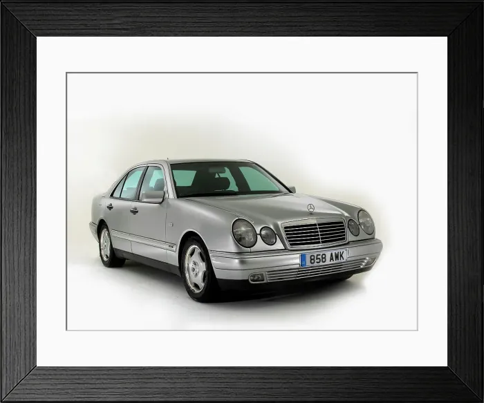 Framed Print : 1998 Mercedes Benz E240 Framed Print : 1998 Mercedes Benz E240