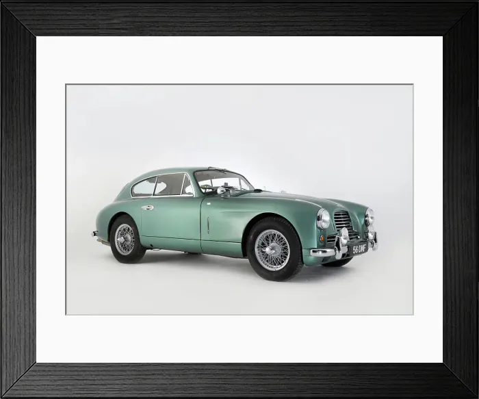 Framed Print : Aston Martin DB2-4 works 1956. Artist: Simon Clay