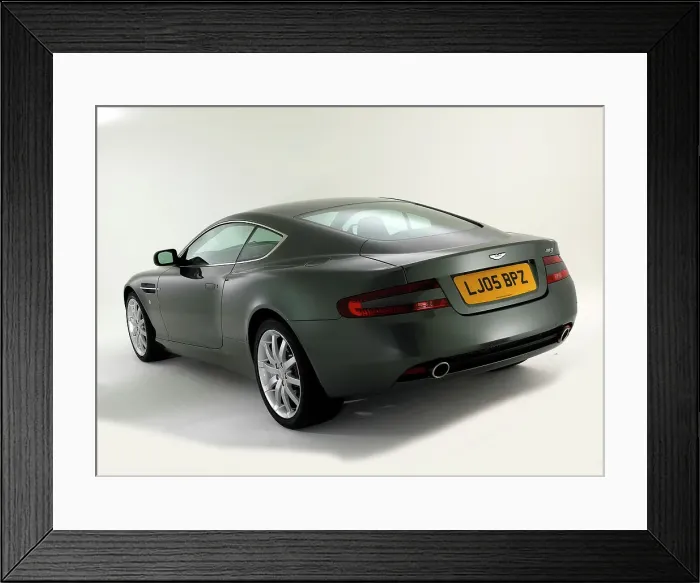 Framed Print : 2005 Aston Martin DB9 Framed Print : 2005 Aston Martin DB9