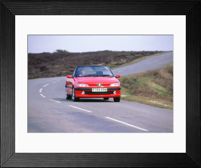 Framed Print : 1999 Peugeot 306 cabriolet Framed Print : 1999 Peugeot 306 cabriolet