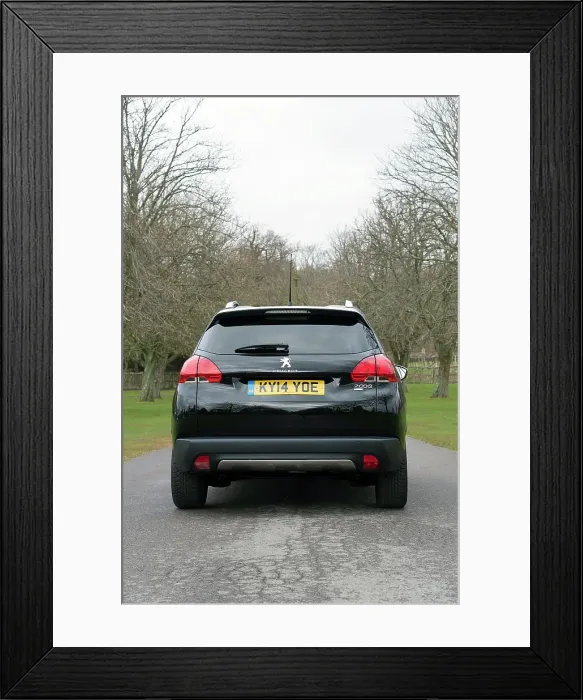 Framed Print : 2014 Peugeot 2008 Hdi Feline