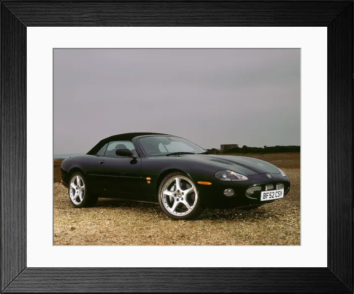 Framed Print : 2002 Jaguar XKR convertible Framed Print : 2002 Jaguar XKR convertible