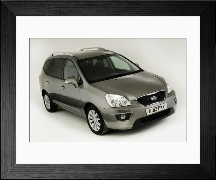 Framed Print : 2012 Kia Carens 3 CDRi Framed Print : 2012 Kia Carens 3 CDRi